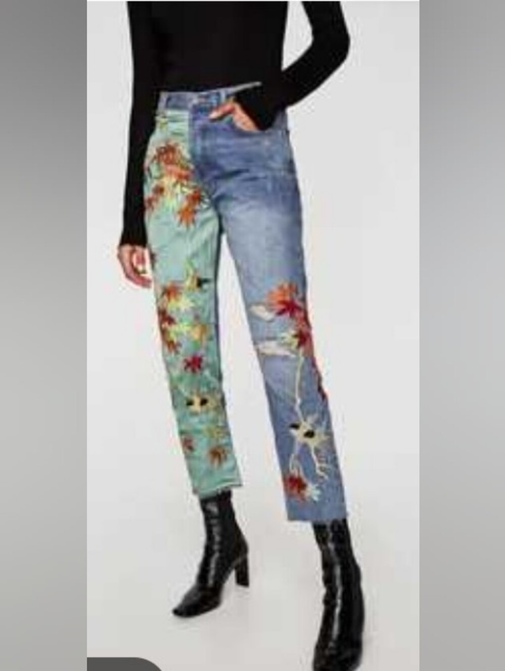 Zara Woman Premium Jeans Collection.